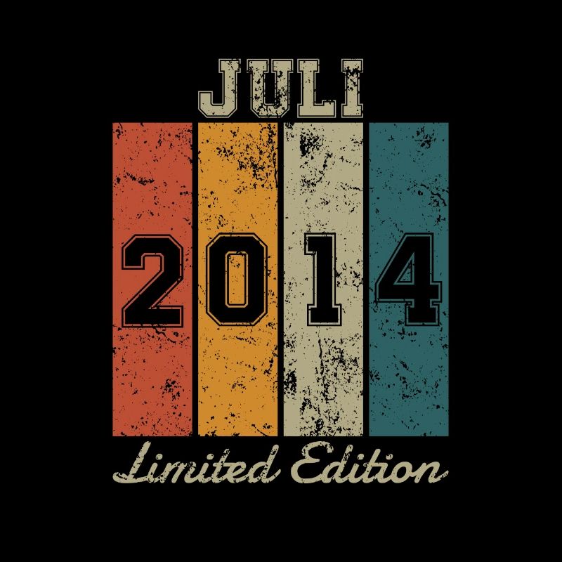 Geburtstag: Juli 2014 - Limited Edition Retro