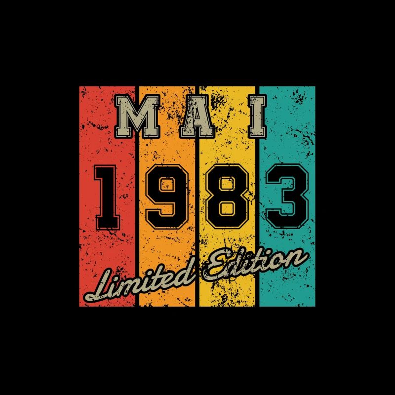 Date de naissance : Mai 1983 - Édition limitée Retro