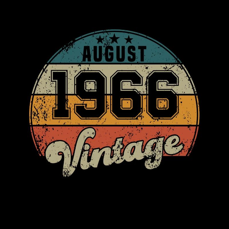 Vintage Geburtstag - August 1966 - Geschenkidee