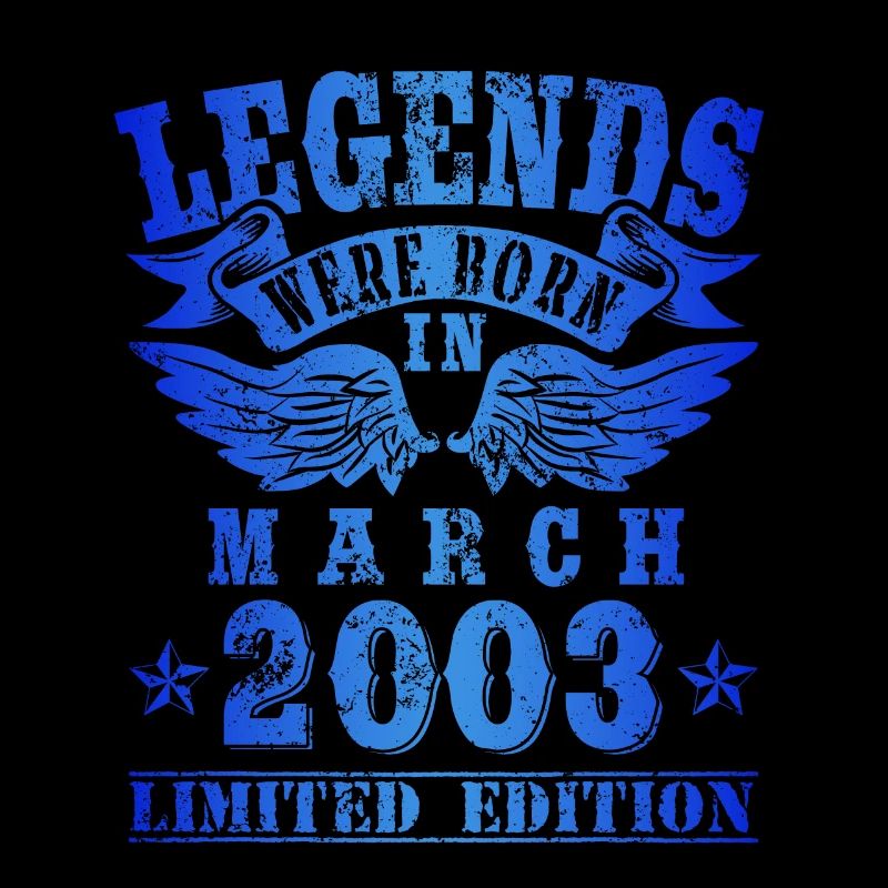 Legends sont nées en mars 2003 Anniversaire