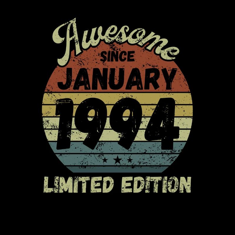 Awesome since January 1994 - Geburtstag