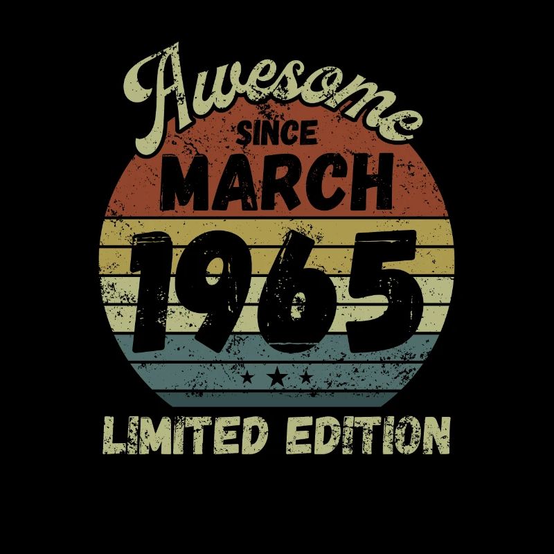 Awesome since March 1965 - Geburtstag