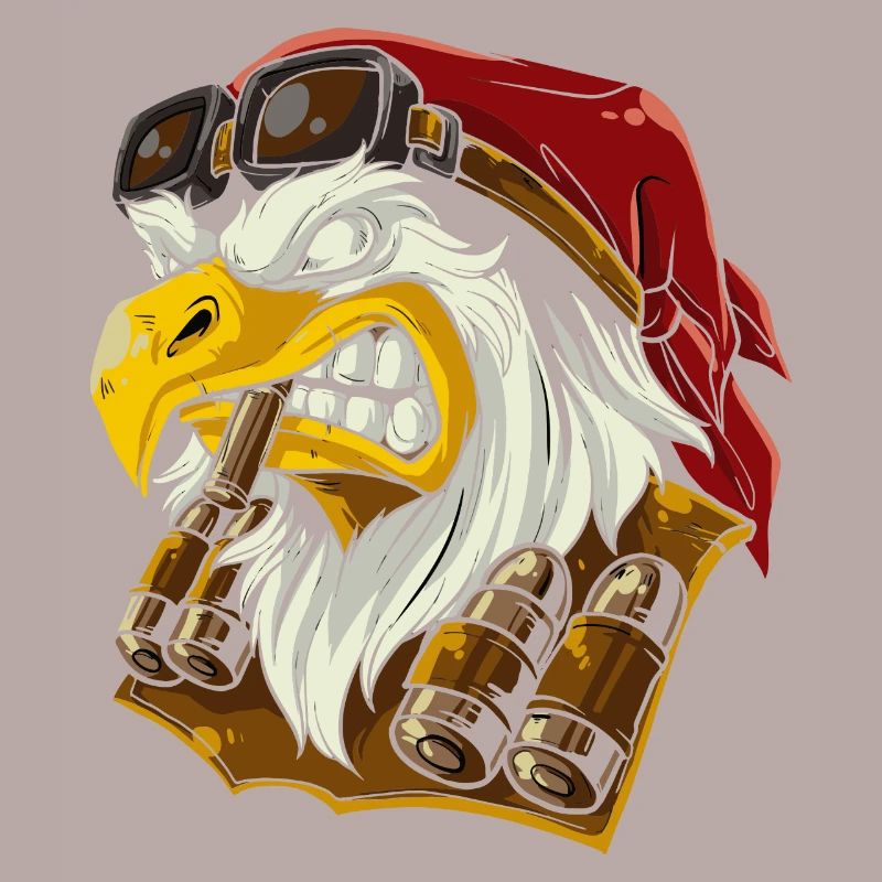 Eagle eagle head
