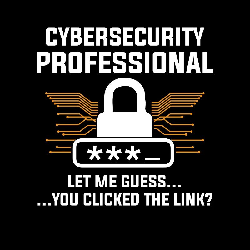 Cybersecurity Professional You Clicked Link
