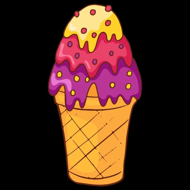 Crème glacée, crème glacée, crème glacée, crème glacée, boule, crème glacée, sundae