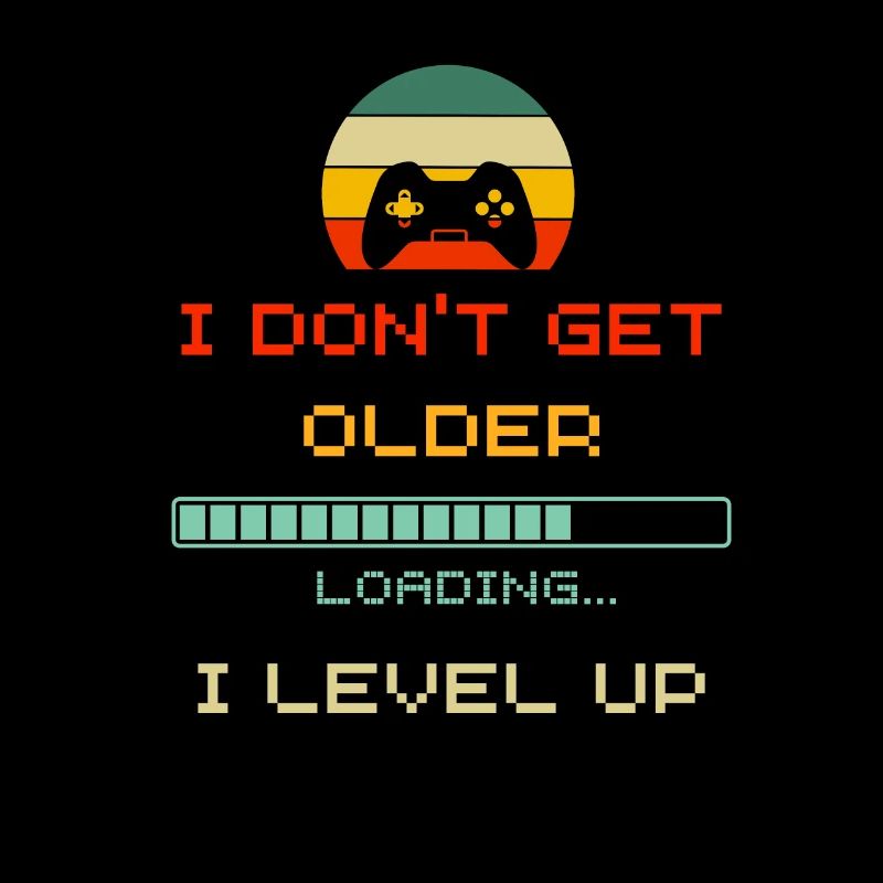 Ich werde nicht älter Geburtstag Geschenk Gaming