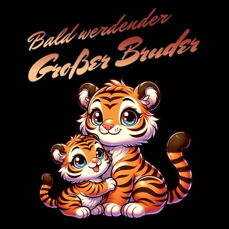 Bald bin ich ein großer Bruder