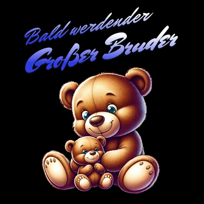 Bald bin ich ein großer Bruder