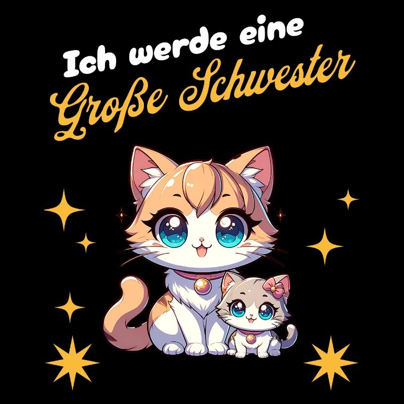 Ich werde eine große Schwester