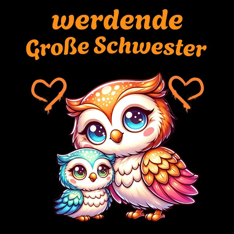 Werdende große Schwester