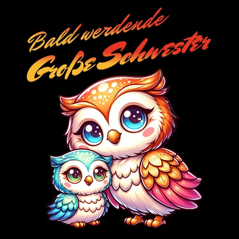 Bald werdende große Schwester