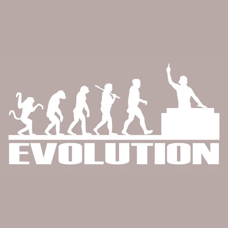 DJ Disc jockey Evolution