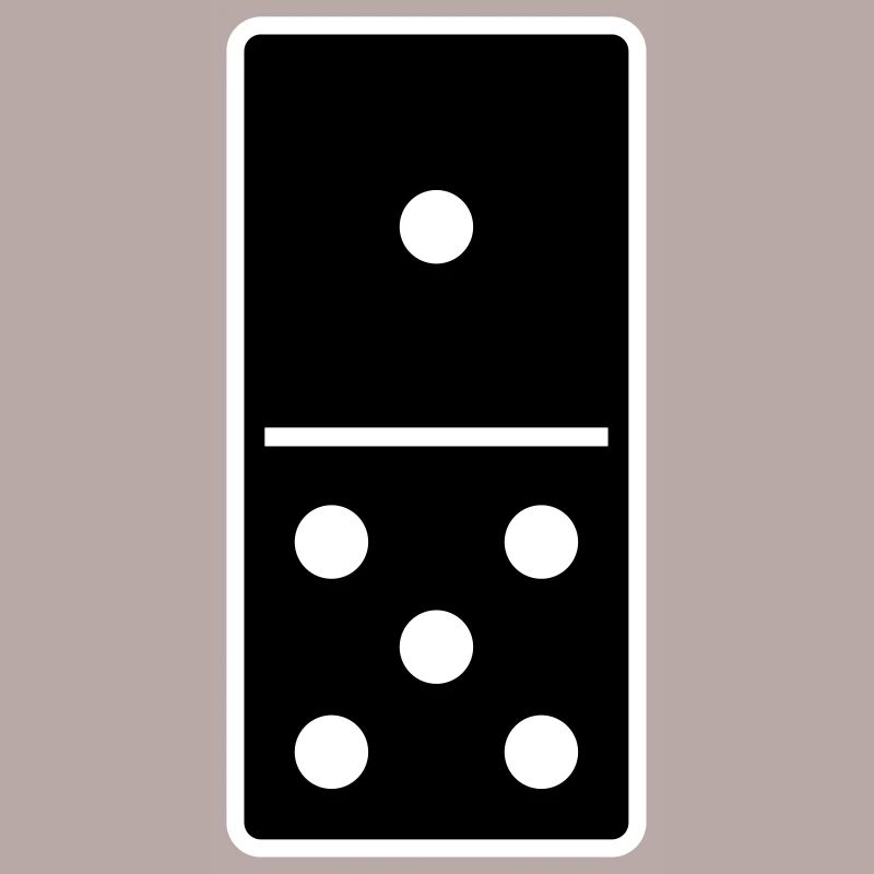 DOMINO STONE 1: 5 - VARIABLE COLOR - VECTOR DESIGN!