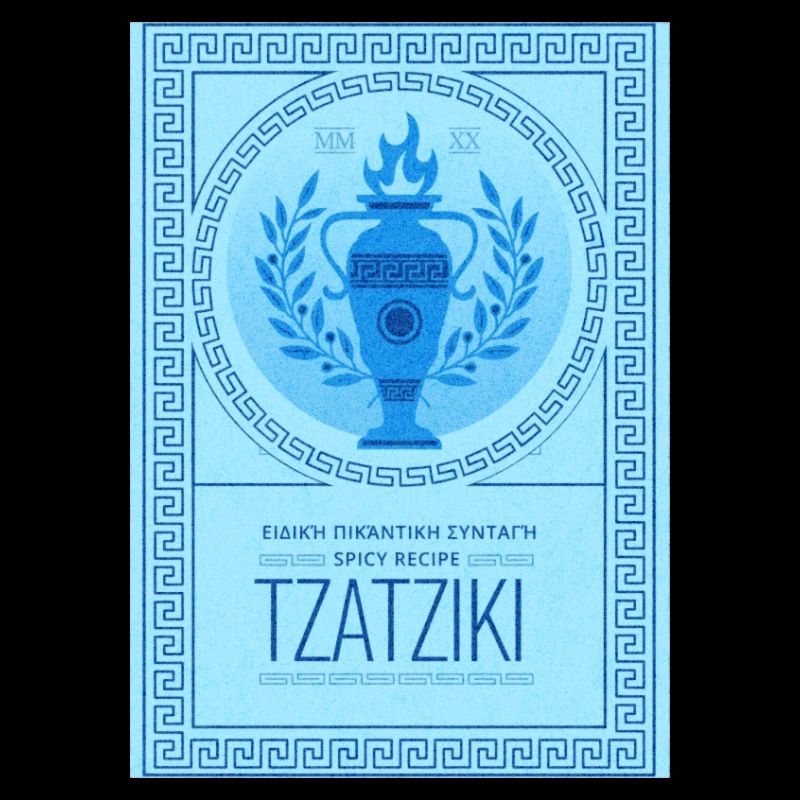 Tzatziki Spice Recipe Greek Pattern