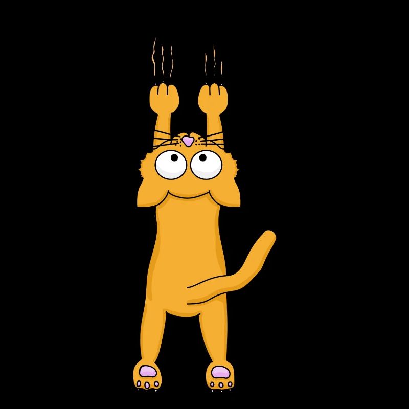 Orange Katze
