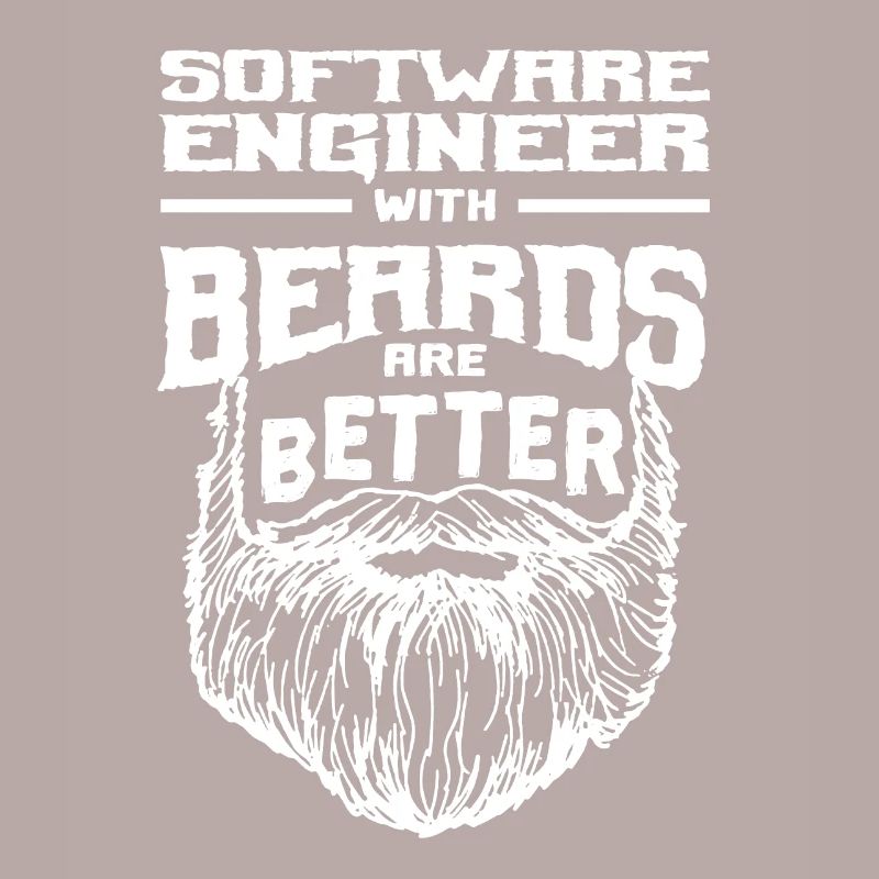 Software engineer with beards is better development