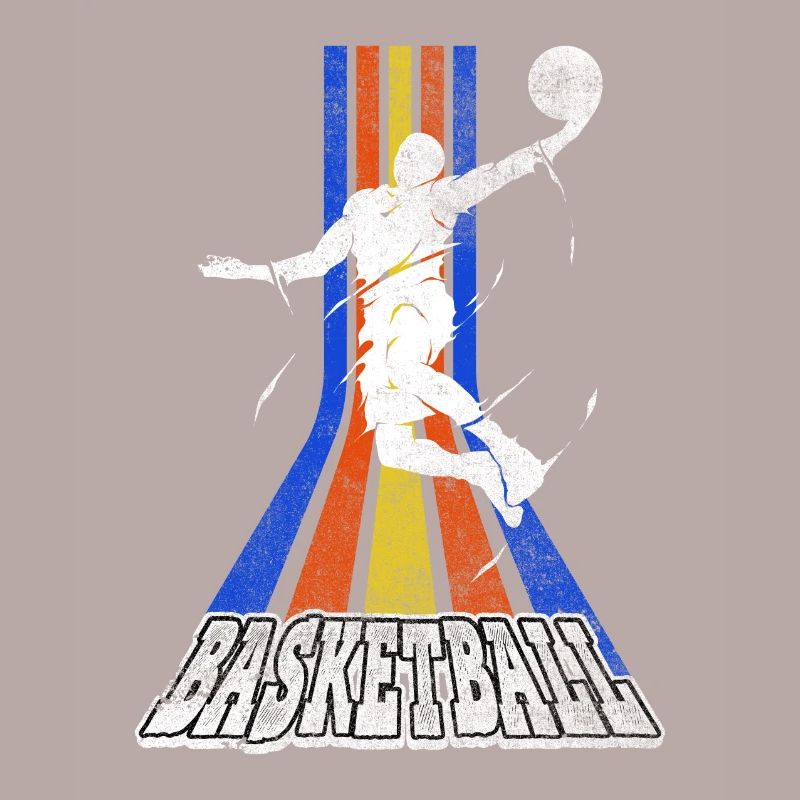 Basketteur Basketteur Dunking Vintage Retro
