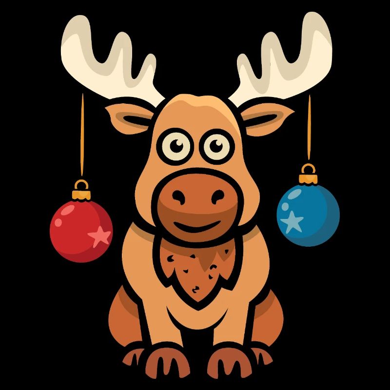 Dessin animé de Noël orignal