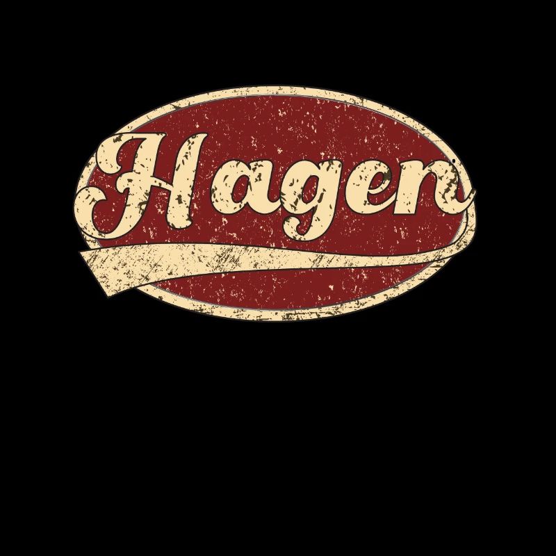 Hagen Retro Tshirt Geschenk