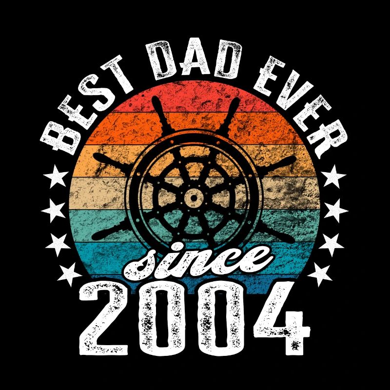 Bester Papa der Welt seit 2004 Kapitän