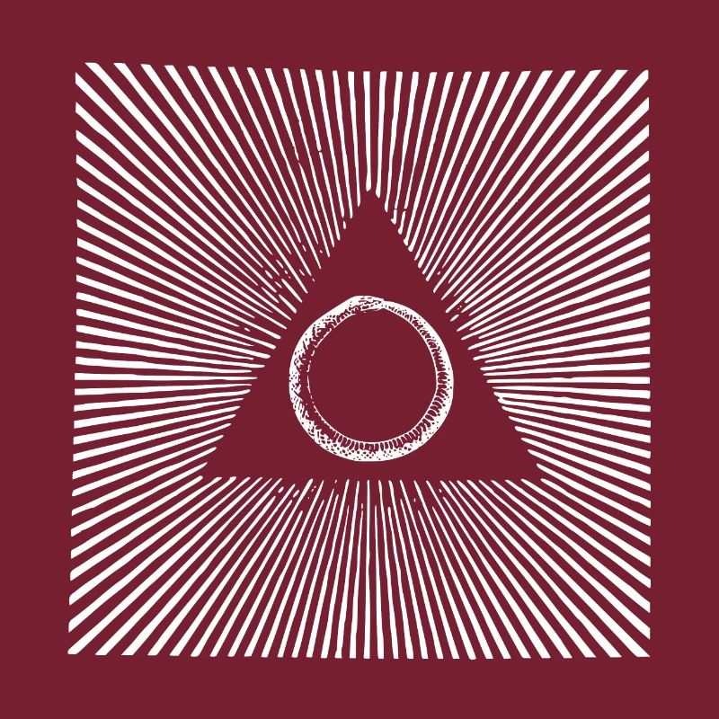 Conception graphique psychédélique occulte