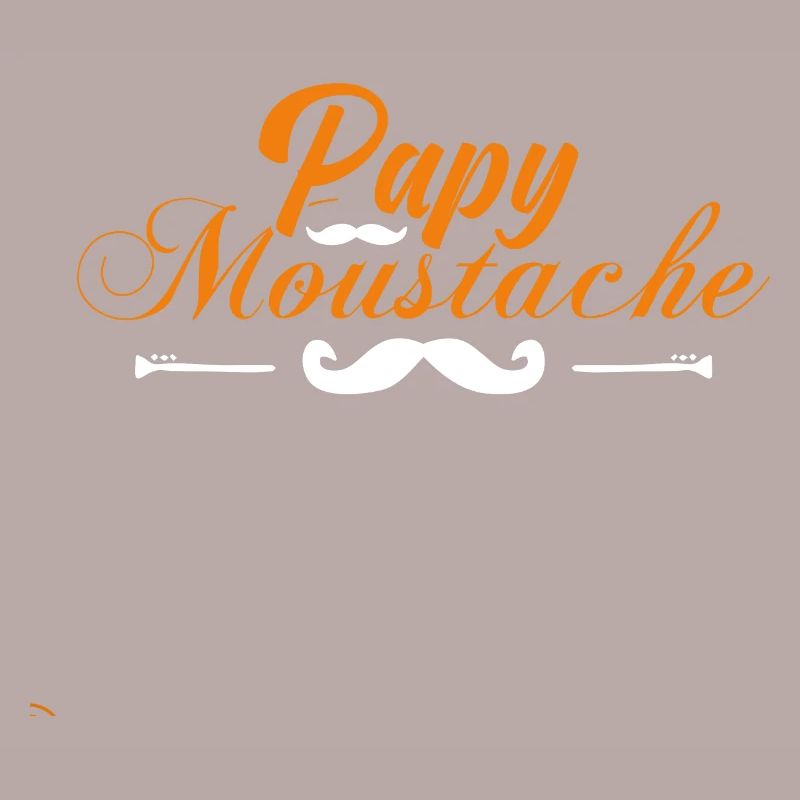 papy moustache, Idée cadeau d'élégance.