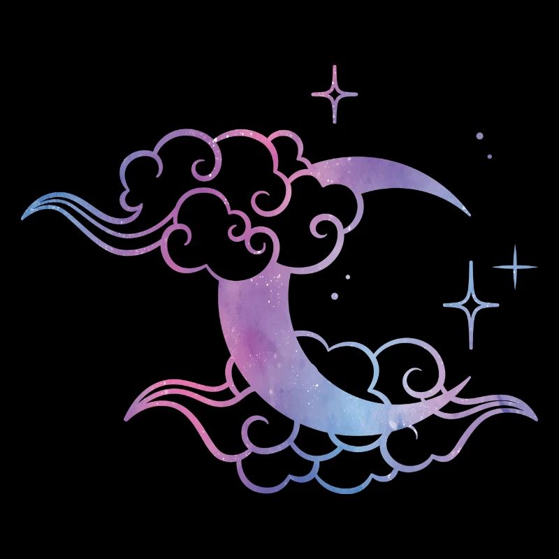 Pastel Goth Moon Cute Moon Art