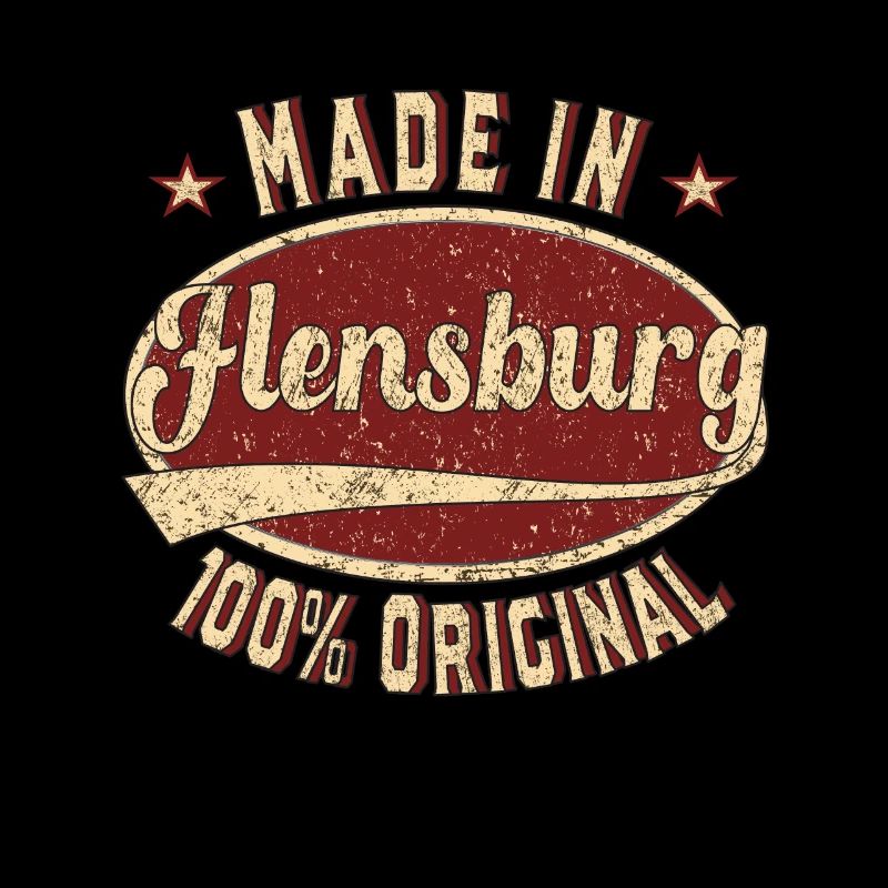 Made in Flensburg 100 % original Flensburger Retro