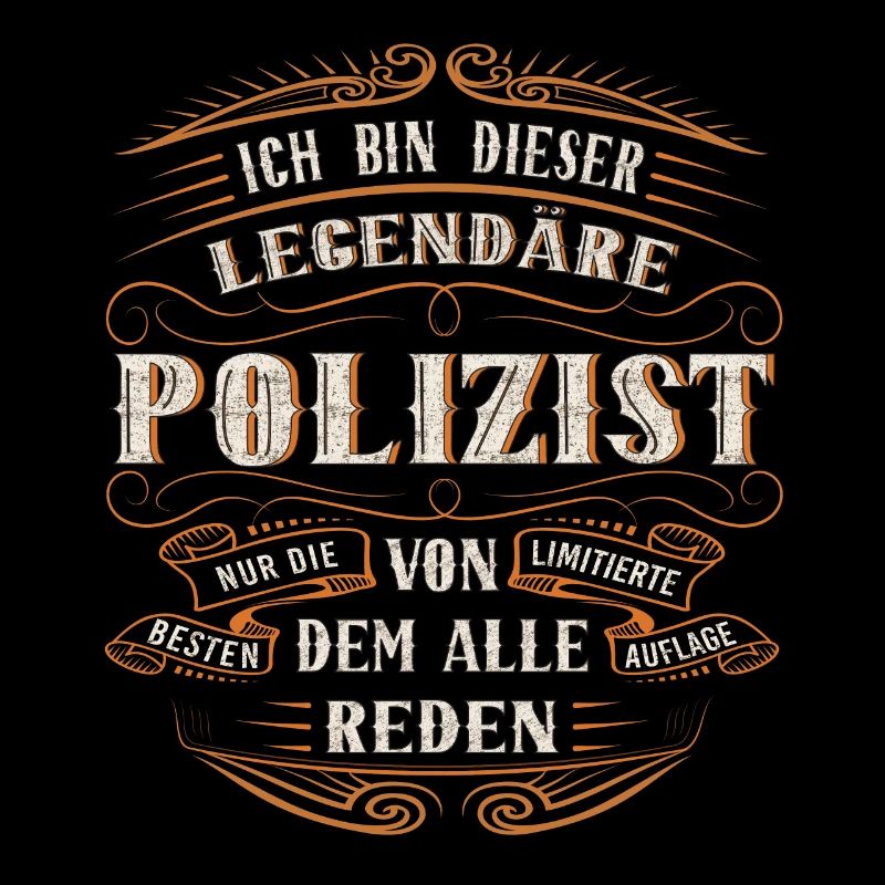 Polizist ich bin dieser legendäre Polizei Ding