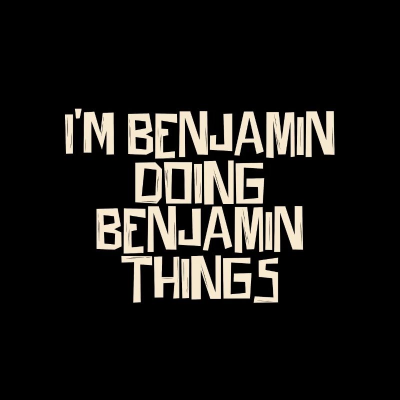 Je suis Benjamin en train de faire des choses à Benjamin