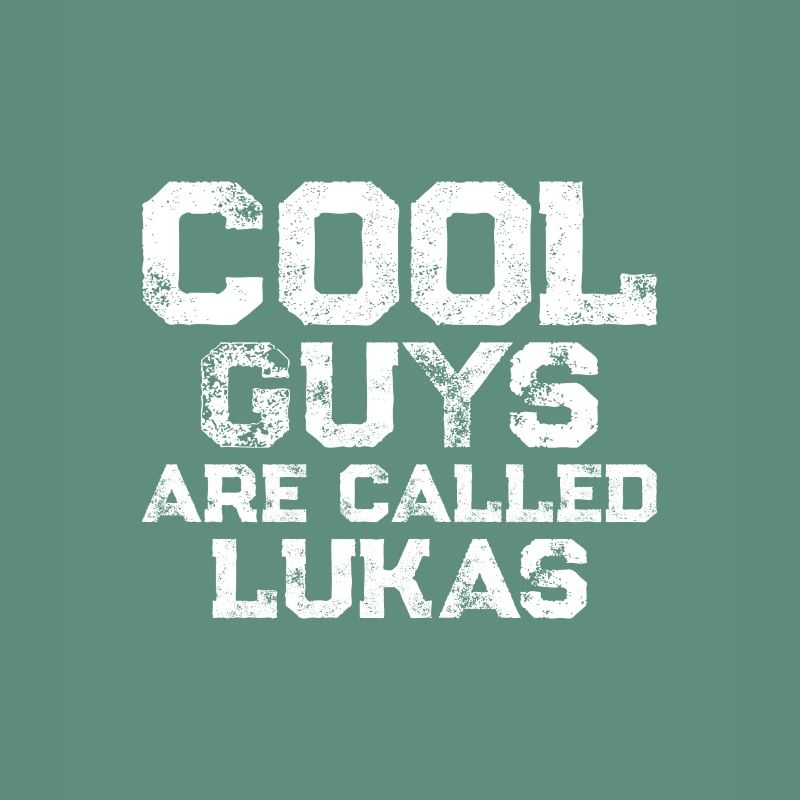 Les mecs cool s’appellent Lukas