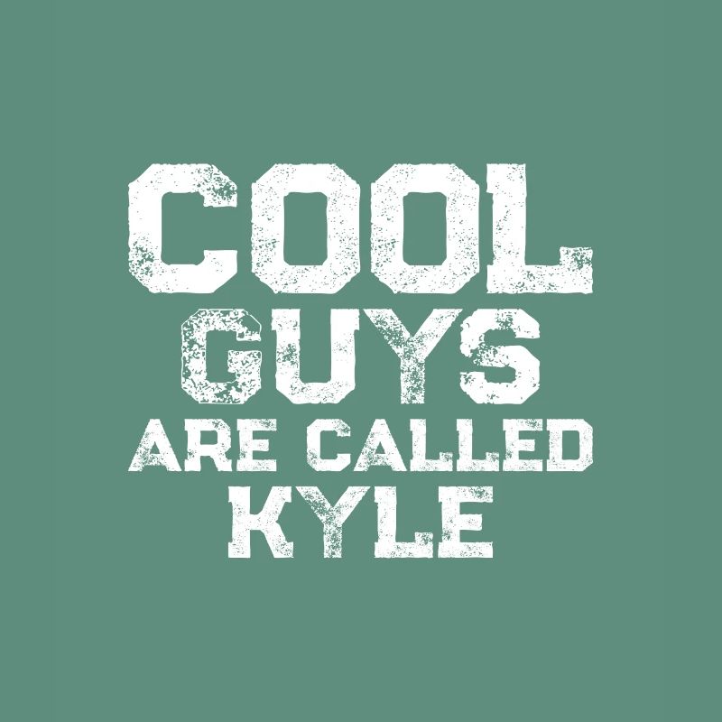 Les gars cool s’appellent Kyle
