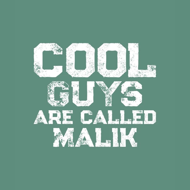 Les mecs cool s’appellent Malik