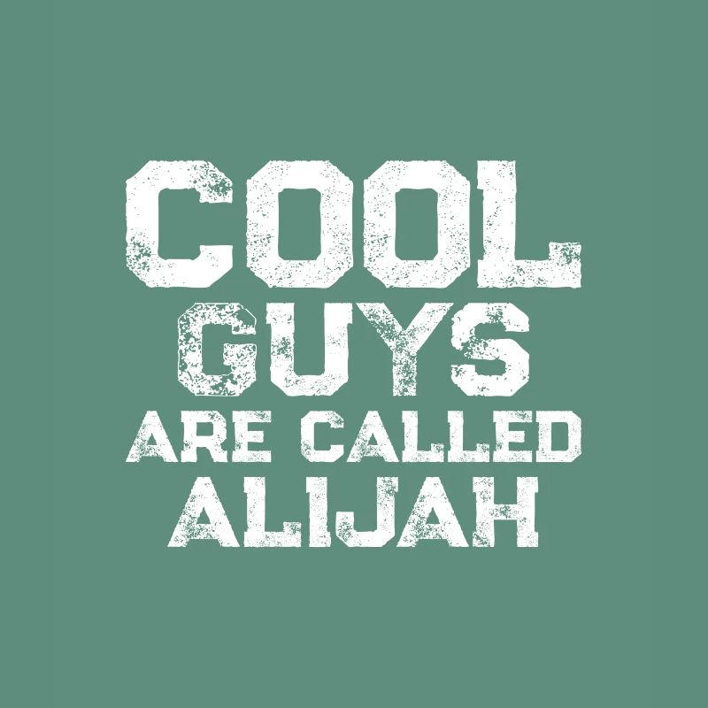 Les mecs cool s’appellent Aliyah