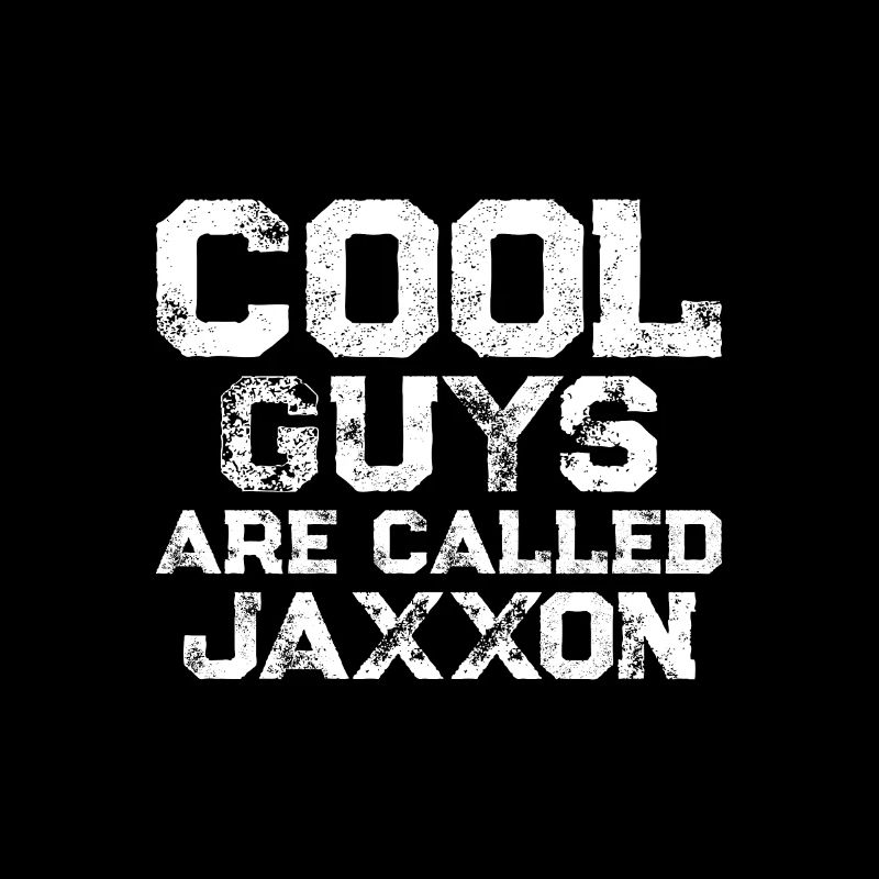 Les mecs cool s’appellent Jaxxon