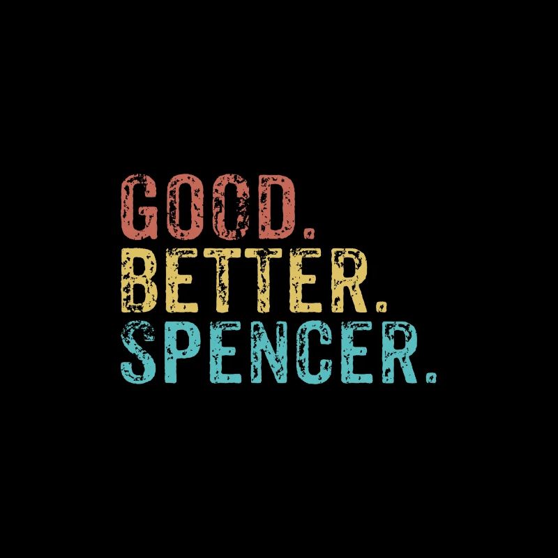 Les gars cool s’appellent spencer