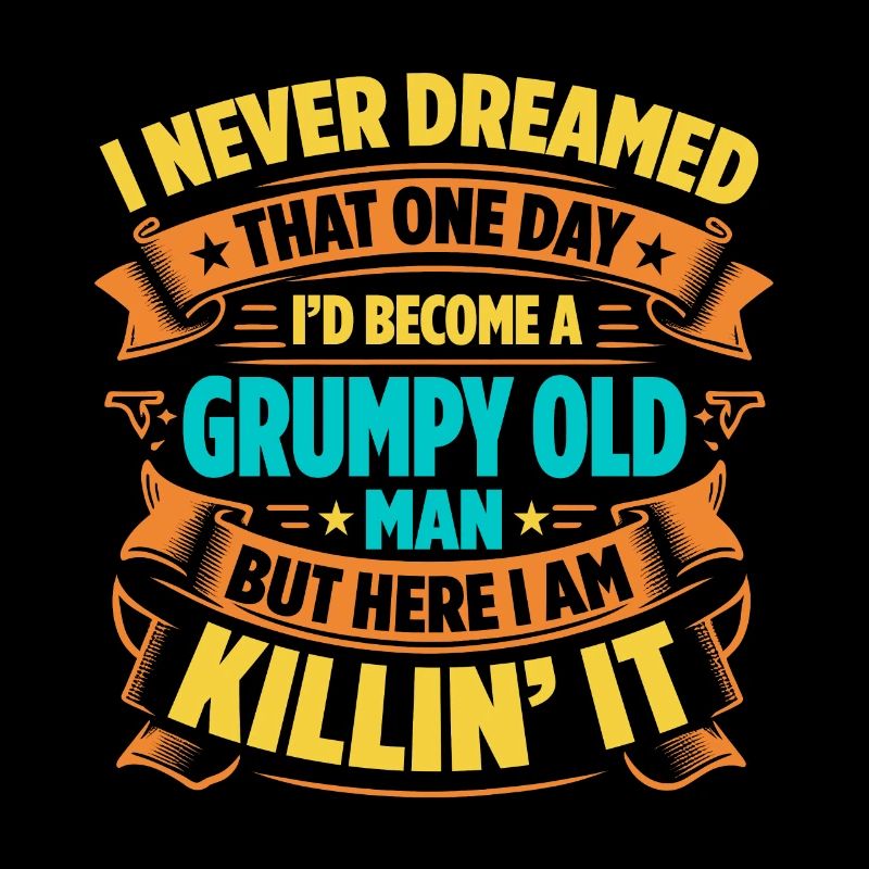 Opa Großvater Geschenkidee Become A Grumpy Old Man