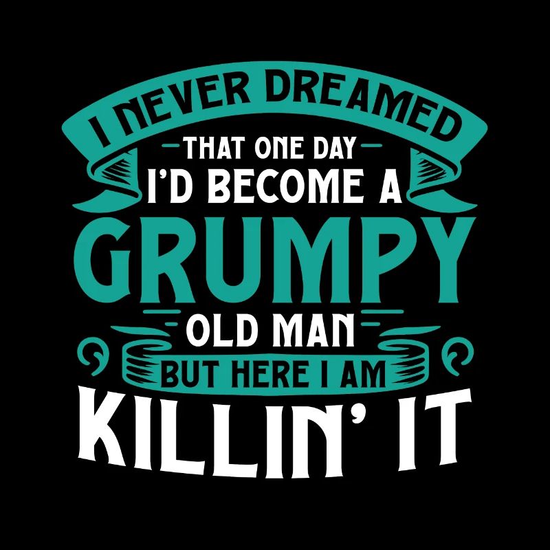 Opa Großvater Geschenkidee Become A Grumpy Old