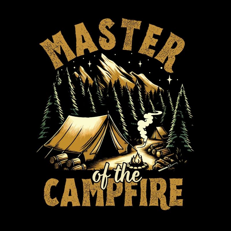Maître du feu de camp