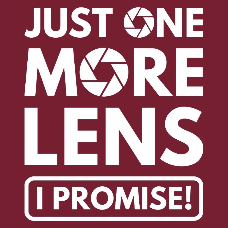 Nur noch ein Objektiv, das ich verspreche