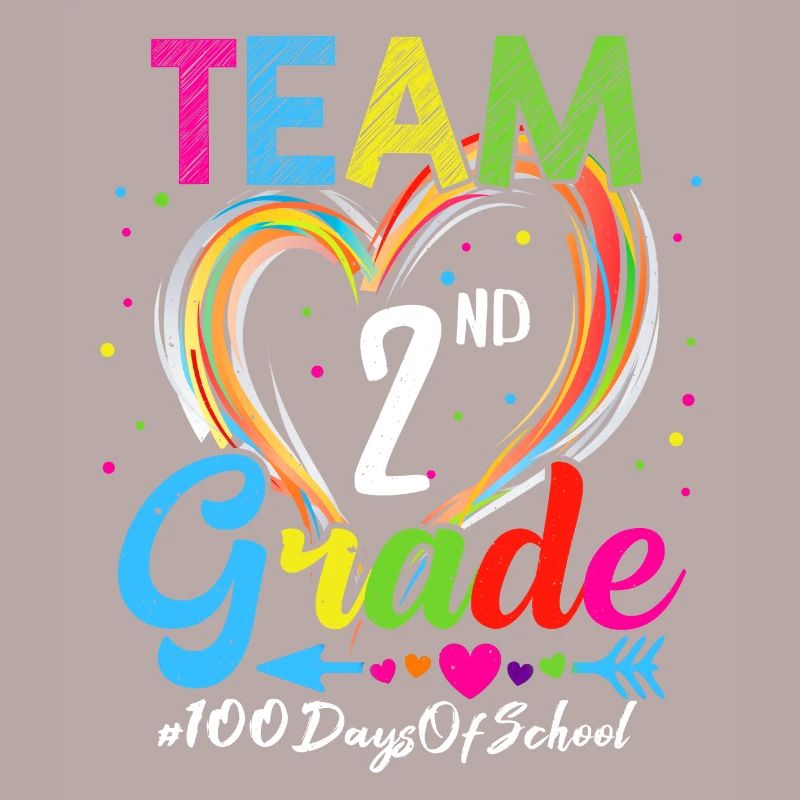 100e jour Équipe Escouade de 2e année 100 jours d’école