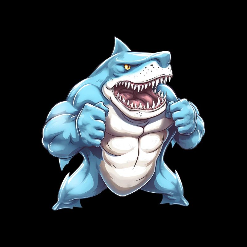 Bodybuilder Shark