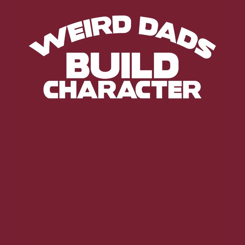 Weird Dads Make Up Character Funny Dad