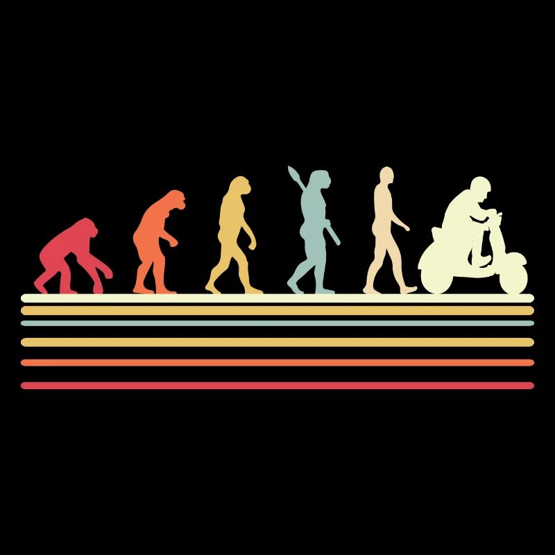 Evolution Scooter colorful