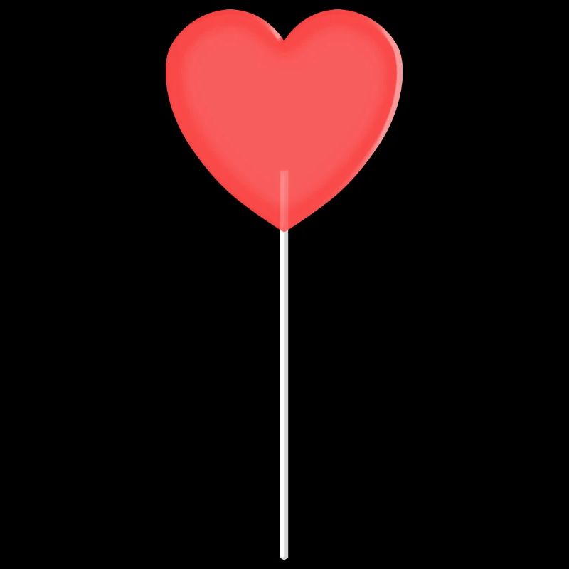 SUCETTE EN FORME DE COEUR