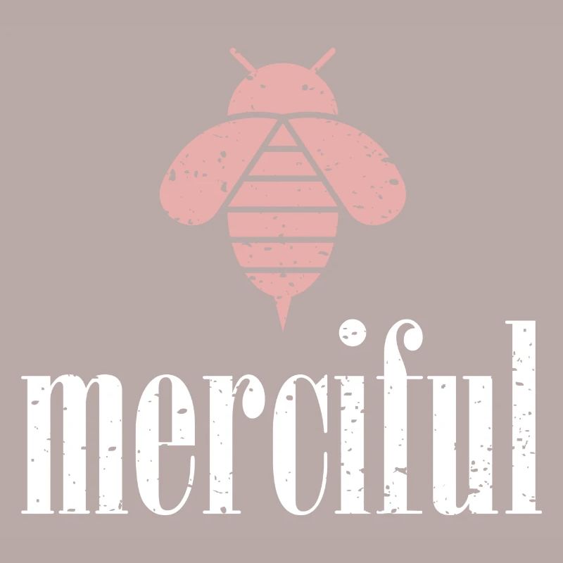 Rosa Bee Merciful Biene Be Merciful