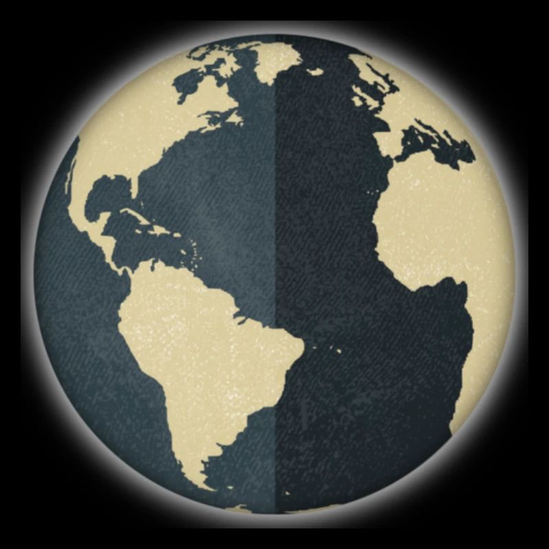 Monde globe terrestre