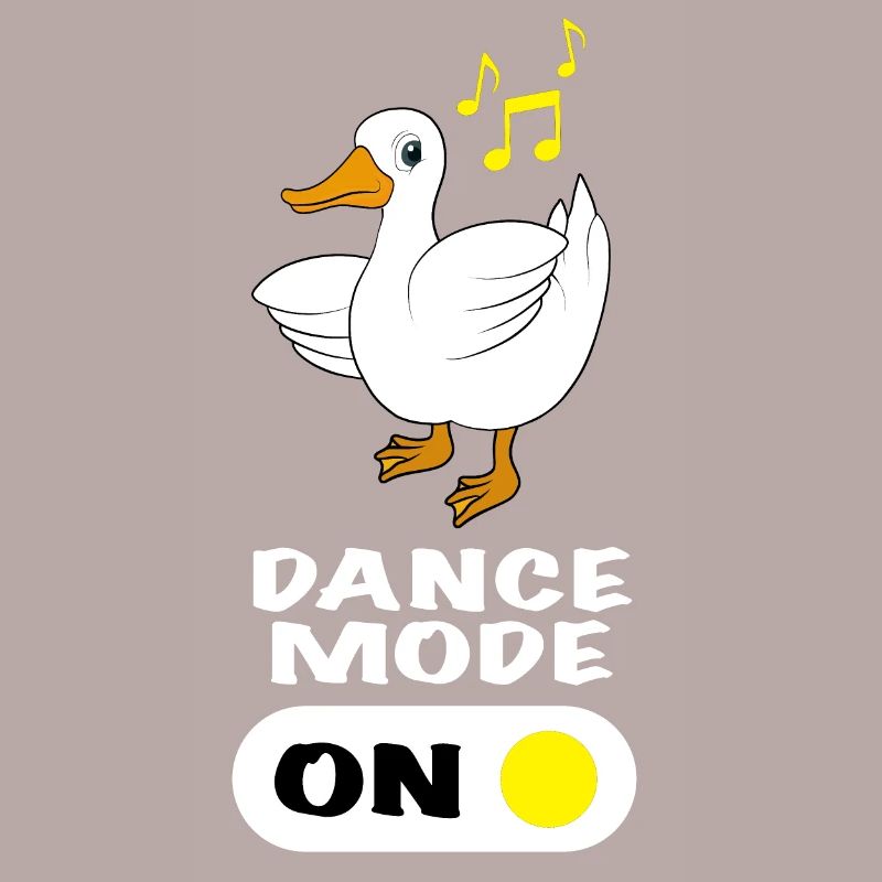 Duck Dancing Saying Dance Mode On