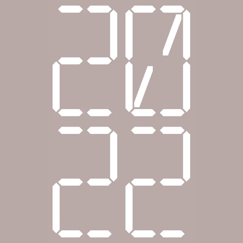 2022 lcd white