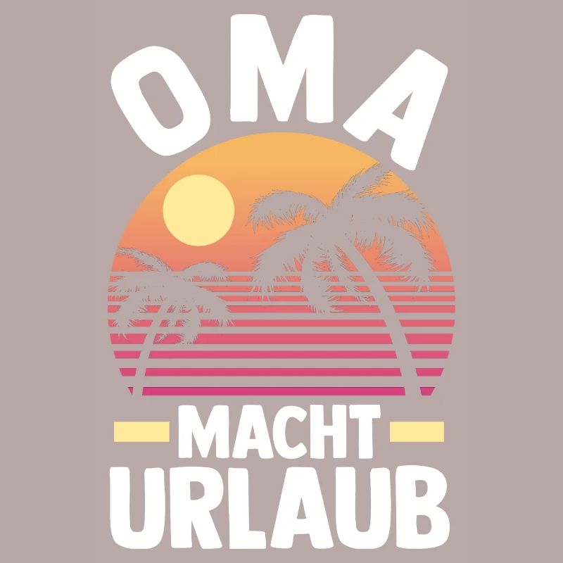 Urlaub Urlauberin Großmutter Oma